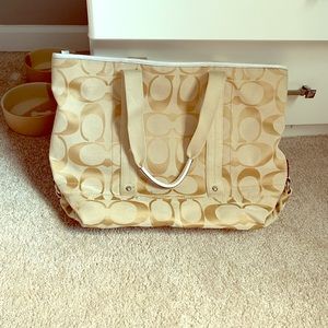 Coach tote bag